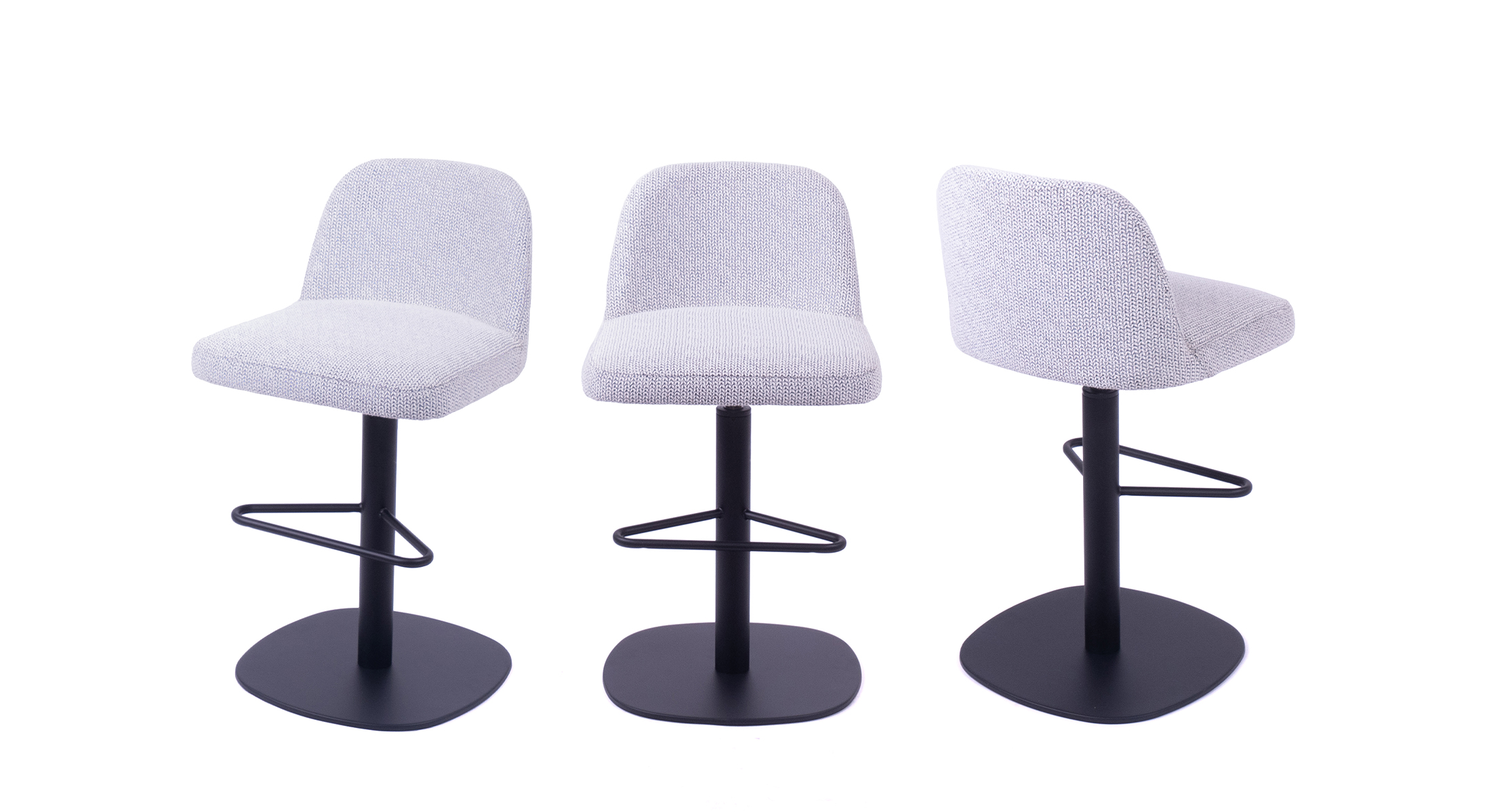 MEKA THREE LOW BACK BARSTOOL