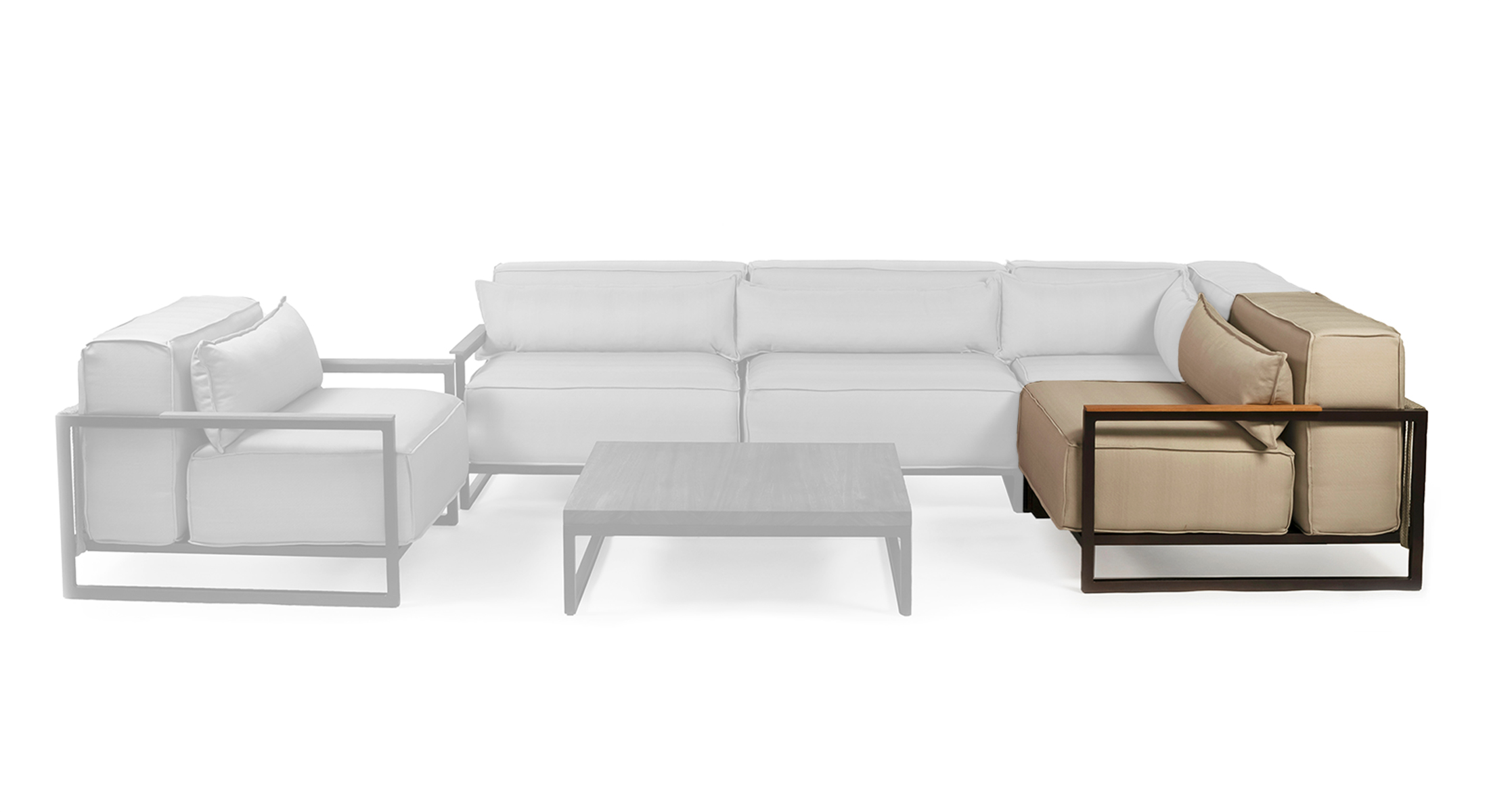 Ralia Sectional Left Lounge