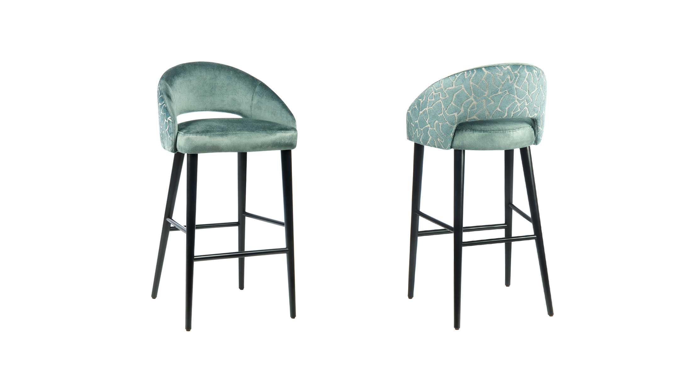 PLUM THREE BARSTOOL